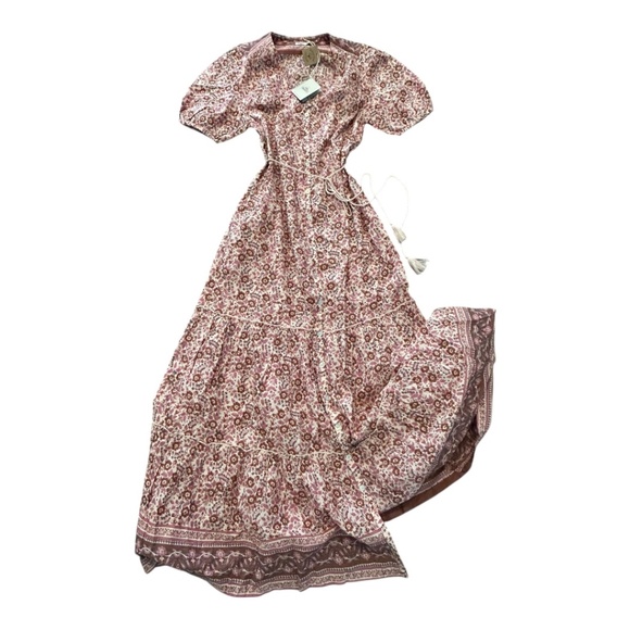 NWT Faherty Boho Maxi Dress Women's Size S New with Tag - Picture 1 of 5